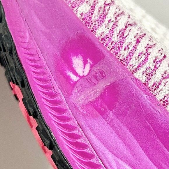 Nike ZoomX VaporFly Next% 3 "White Vivid Purple” Men's Size 9 Running Shoes - Picture 8 of 9